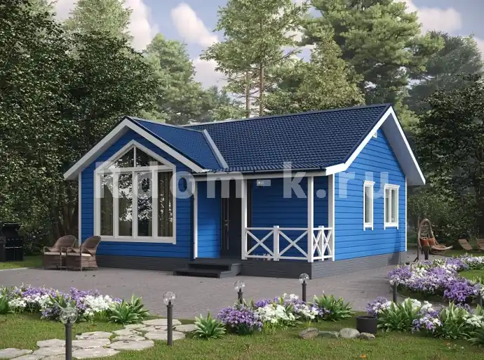 Коттедж 7.2х8м «Гоголь»