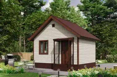 Дачный дом «Добрый» 5х4