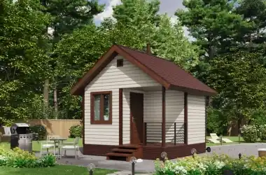 Дачный дом «Малыш» 4х4