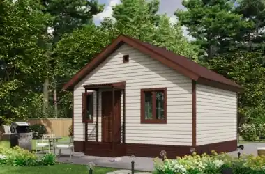 Дачный дом «Полдень» 6х5