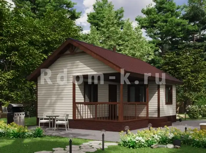 Дачный дом «Репинка» 6х8