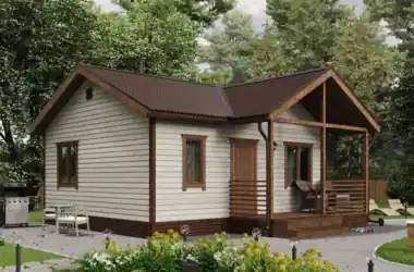 Дачный дом «Закат» 6х7