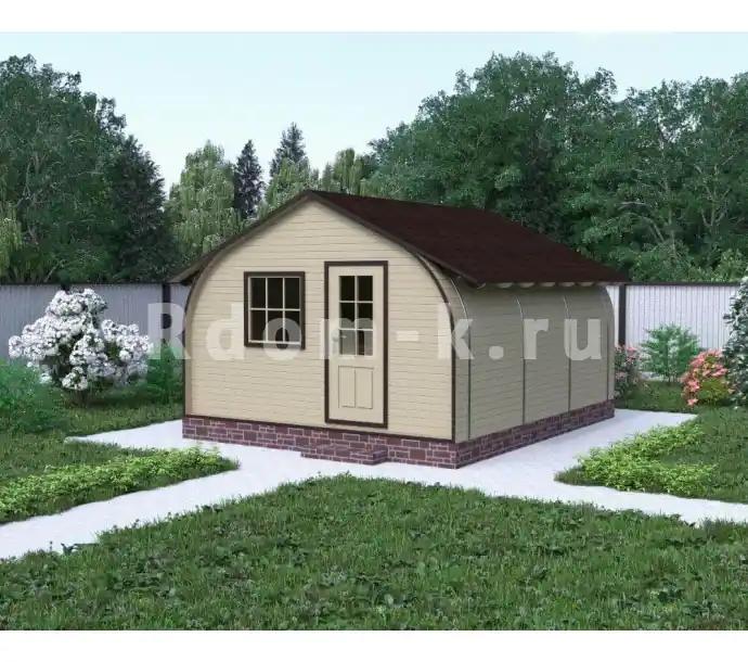 Скандинавский домик Гретта 4x5